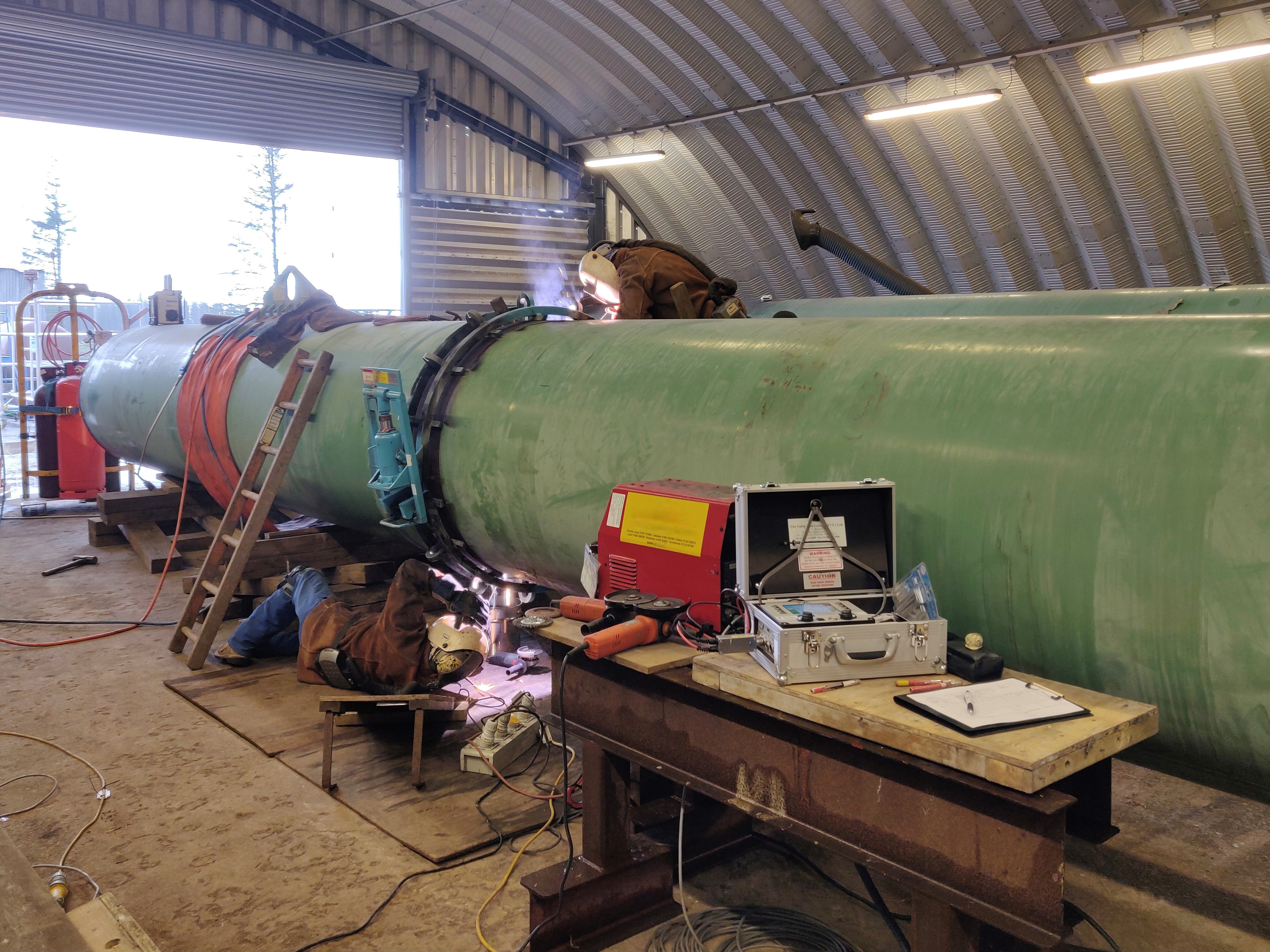 Weld Procedure Qualification.