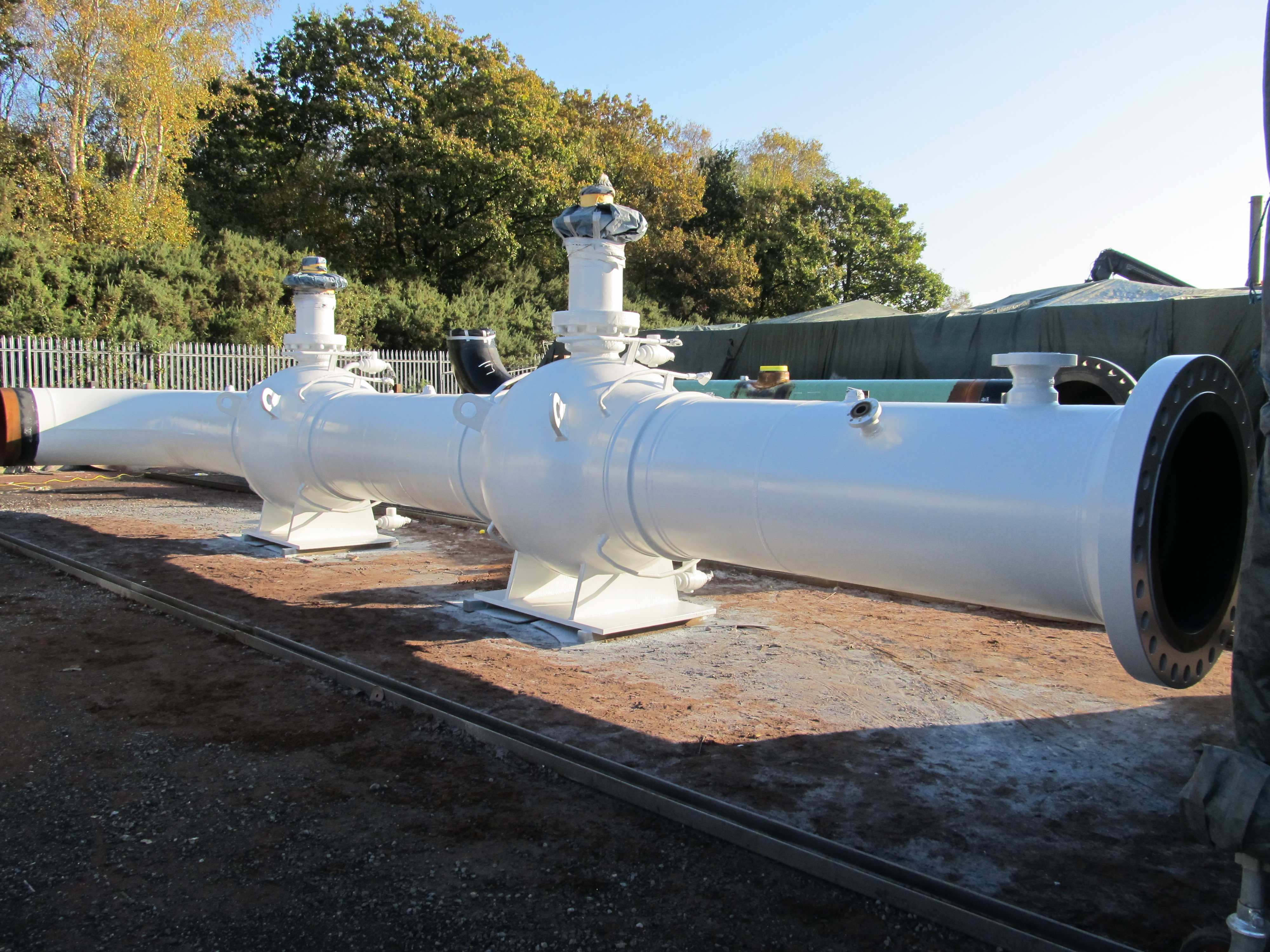 Painting Ball Valves.